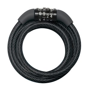 Câble Master Lock Antivol Noir Unique